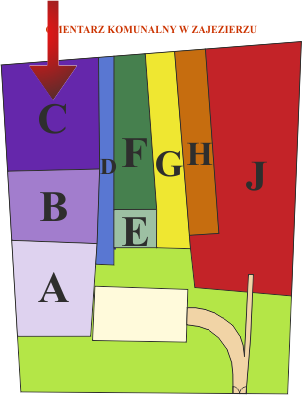Brak mapy sektorowej