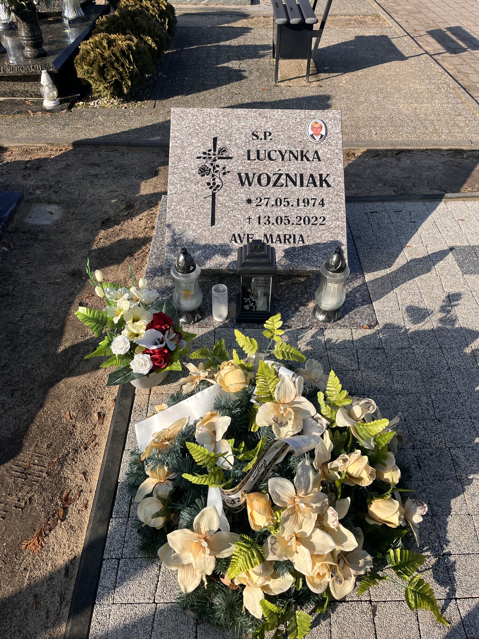 Lucyna Woźniak 1974 Łobez - Grobonet - Wyszukiwarka osób pochowanych