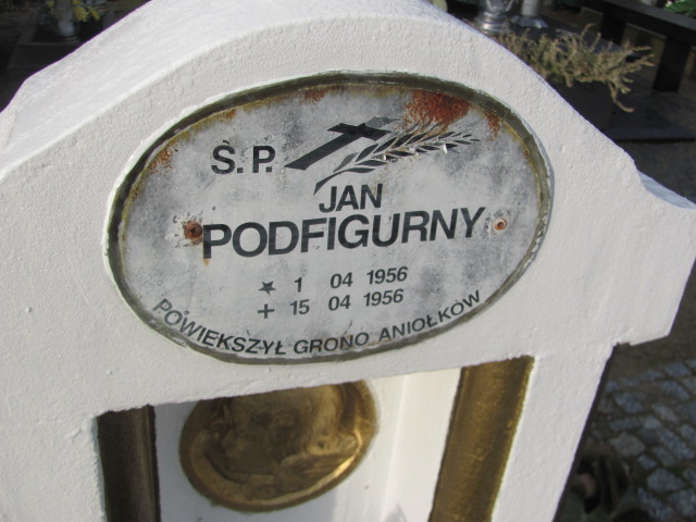 Jan Podfigurny 1956 Łobez - Grobonet - Wyszukiwarka osób pochowanych