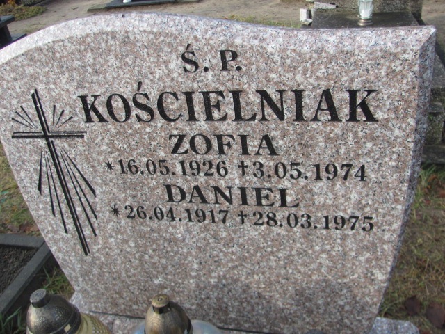 Daniel Kościelniak 1917 Łobez - Grobonet - Wyszukiwarka osób pochowanych