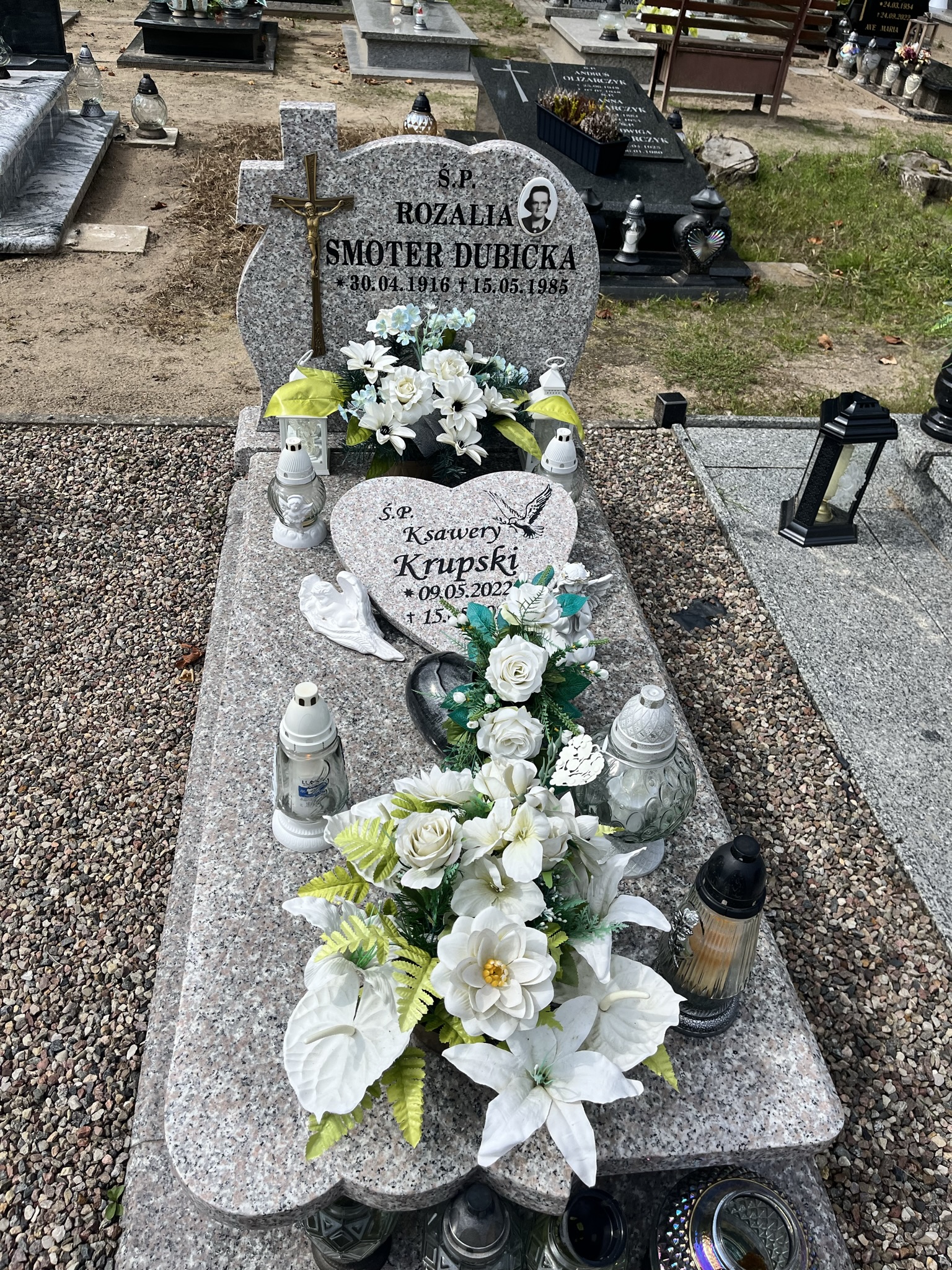 Grób Rozalia Smoter Dubicka