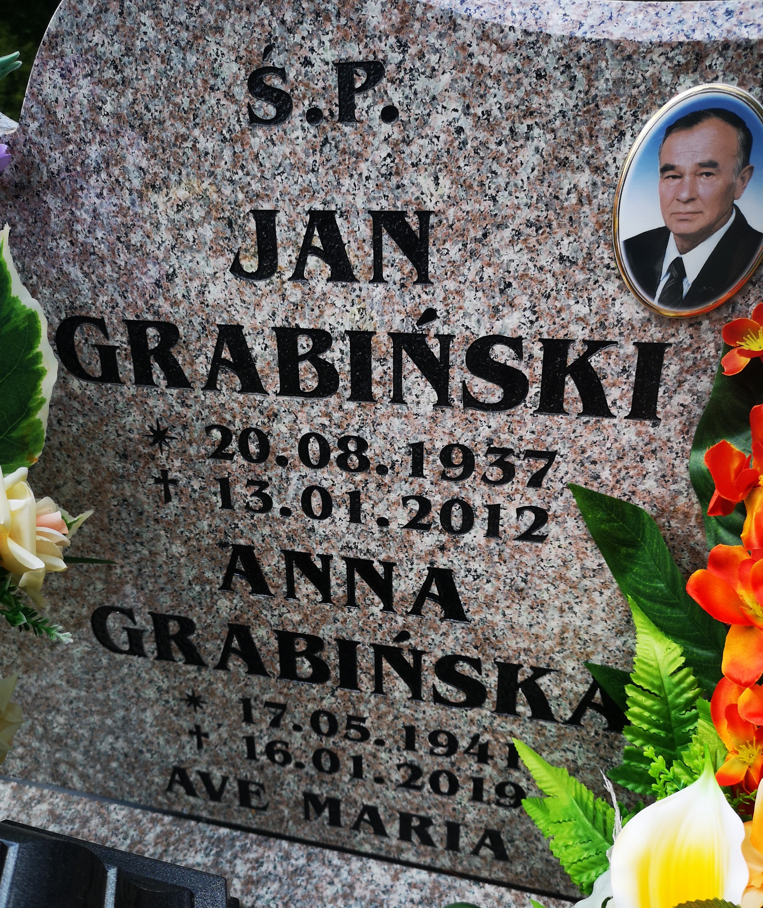 Anna Grabińska 1941 Łobez - Grobonet - Wyszukiwarka osób pochowanych