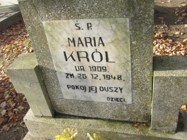 Maria Król 1908 Łobez - Grobonet - Wyszukiwarka osób pochowanych