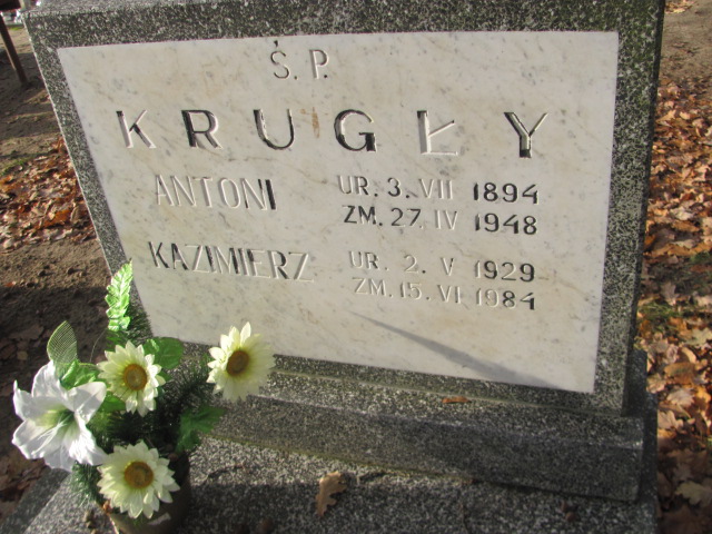 Antoni Krugły 1894 Łobez - Grobonet - Wyszukiwarka osób pochowanych