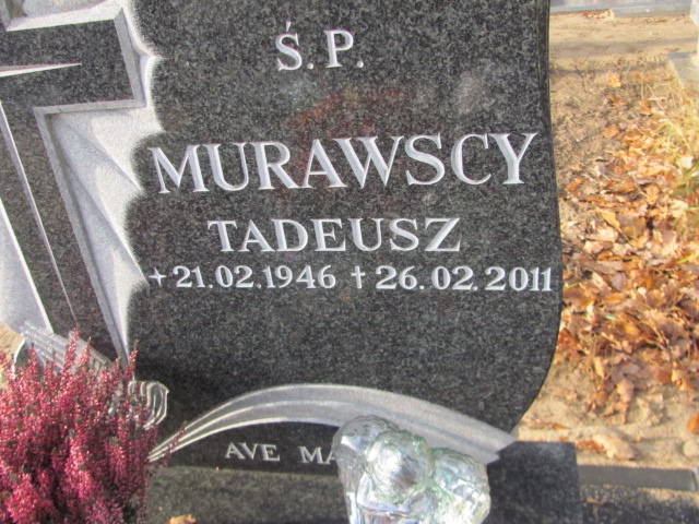 Tadeusz Murawski 1946 Łobez - Grobonet - Wyszukiwarka osób pochowanych