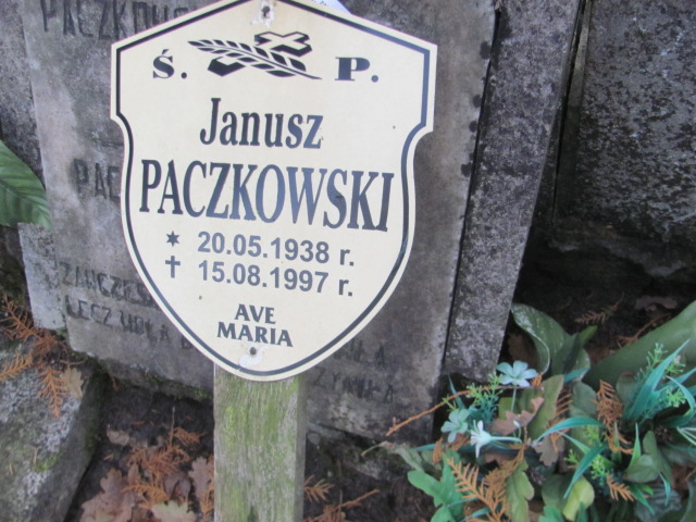 Janusz Paczkowski 1938 Łobez - Grobonet - Wyszukiwarka osób pochowanych