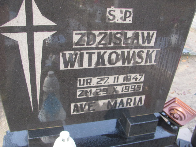 Władysław Witkowski 1913 Łobez - Grobonet - Wyszukiwarka osób pochowanych