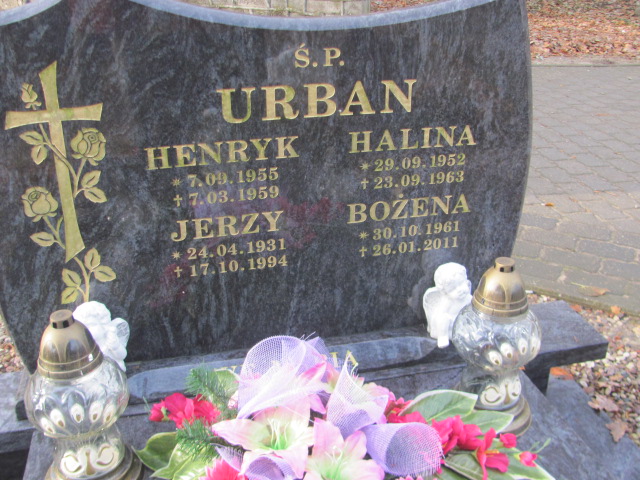 Halina Urban 1952 Łobez - Grobonet - Wyszukiwarka osób pochowanych