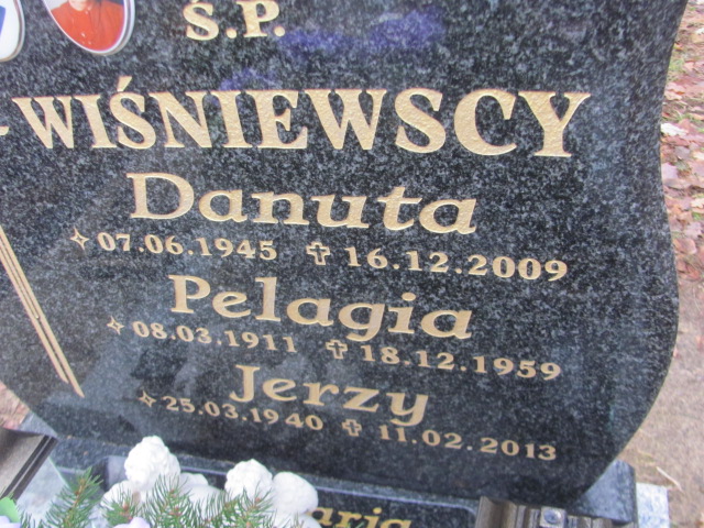 Danuta Wiśniewska 1945 Łobez - Grobonet - Wyszukiwarka osób pochowanych