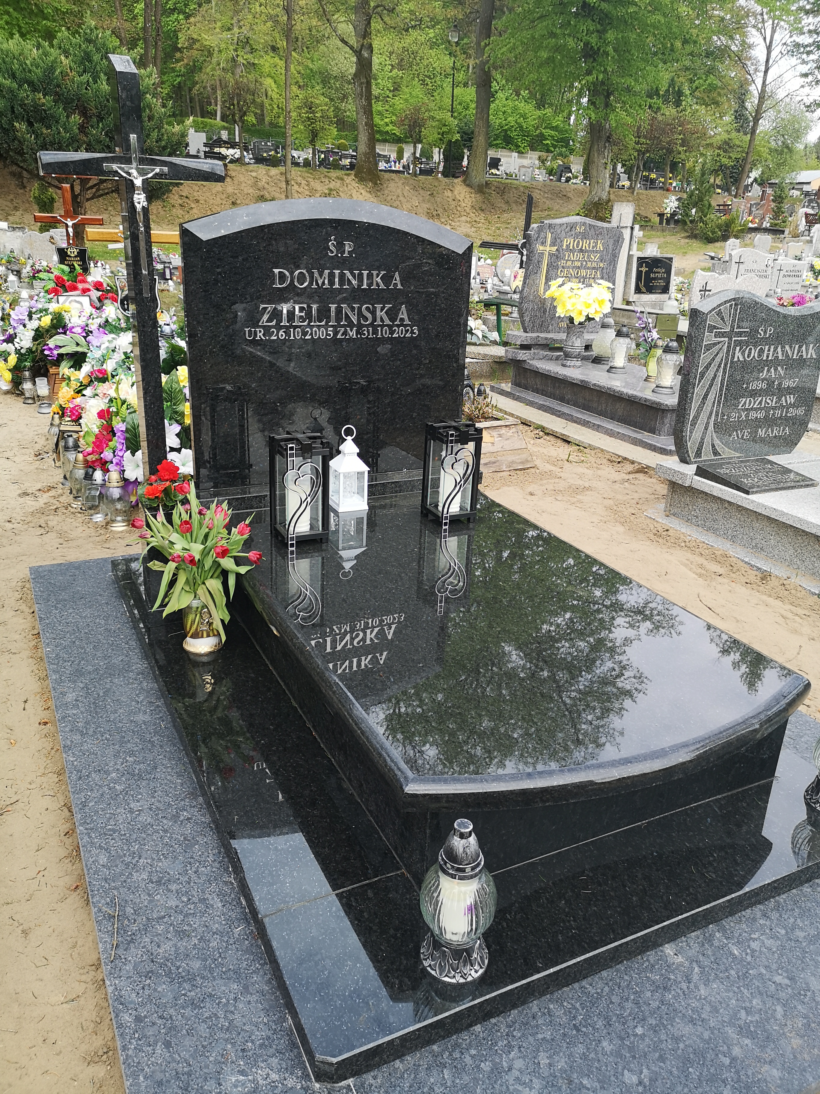 Dominika Zielinska 2005 Łobez - Grobonet - Wyszukiwarka osób pochowanych