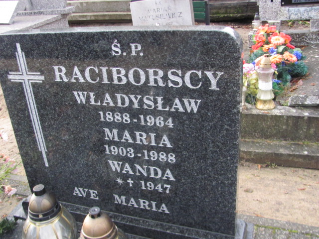 Maria Raciborska 1903 Łobez - Grobonet - Wyszukiwarka osób pochowanych