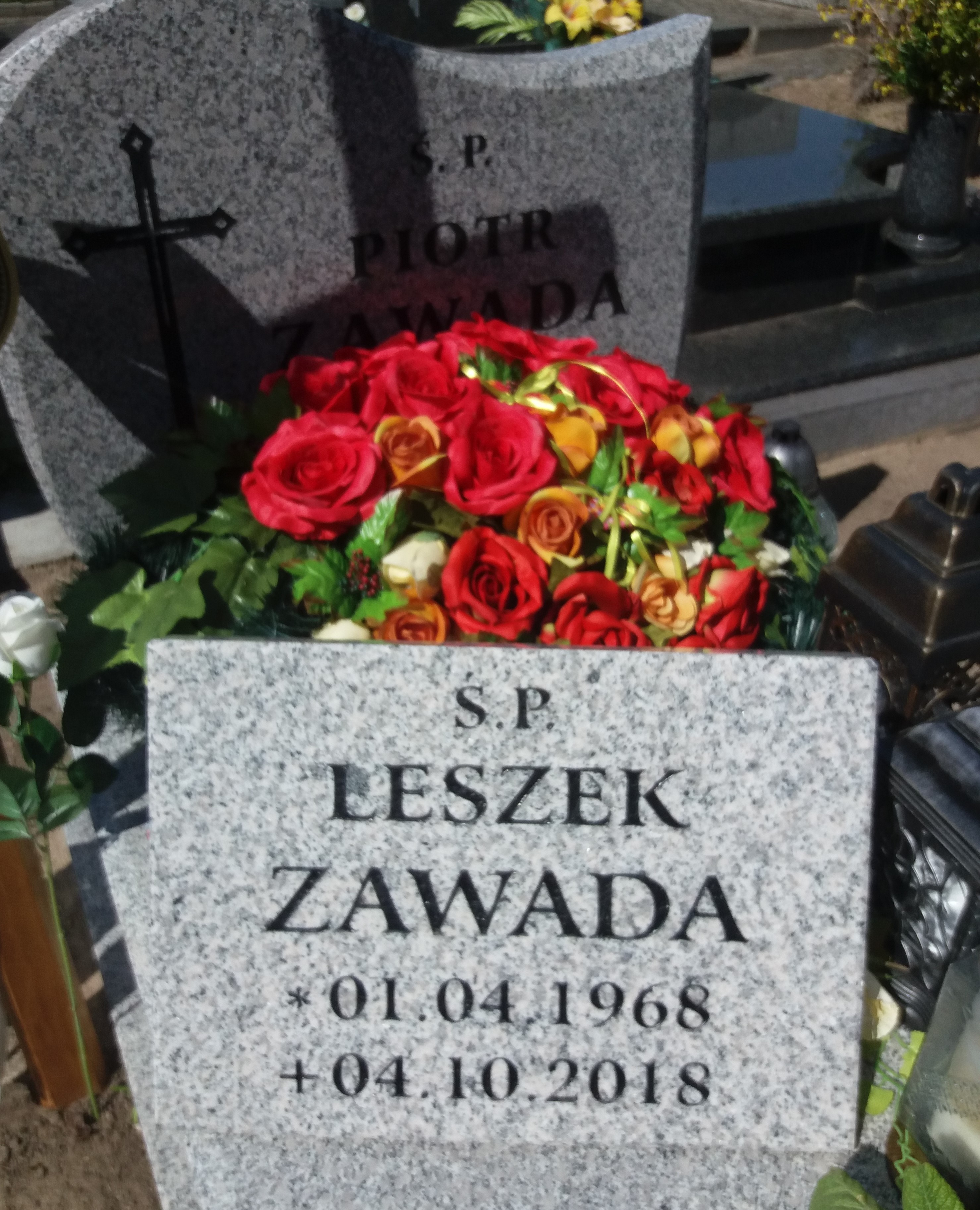 Leszek Zawada 1968 Łobez - Grobonet - Wyszukiwarka osób pochowanych