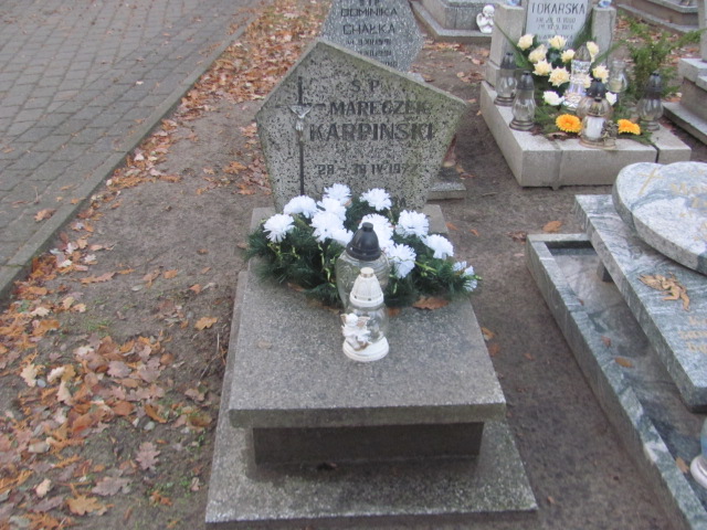 Grób Marek Karpiński