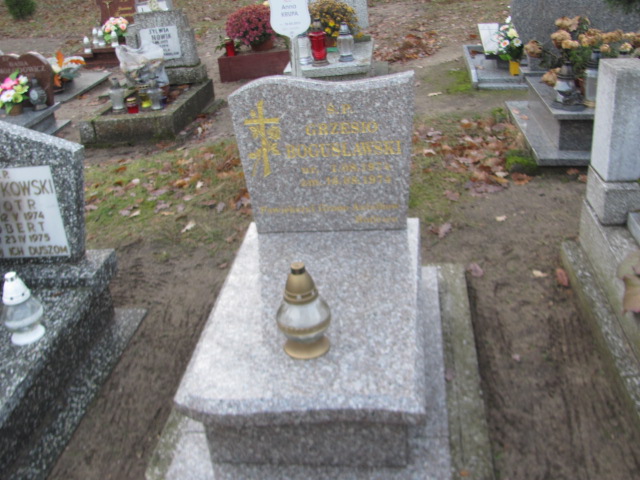 Grób Grzegorz Bogusławski