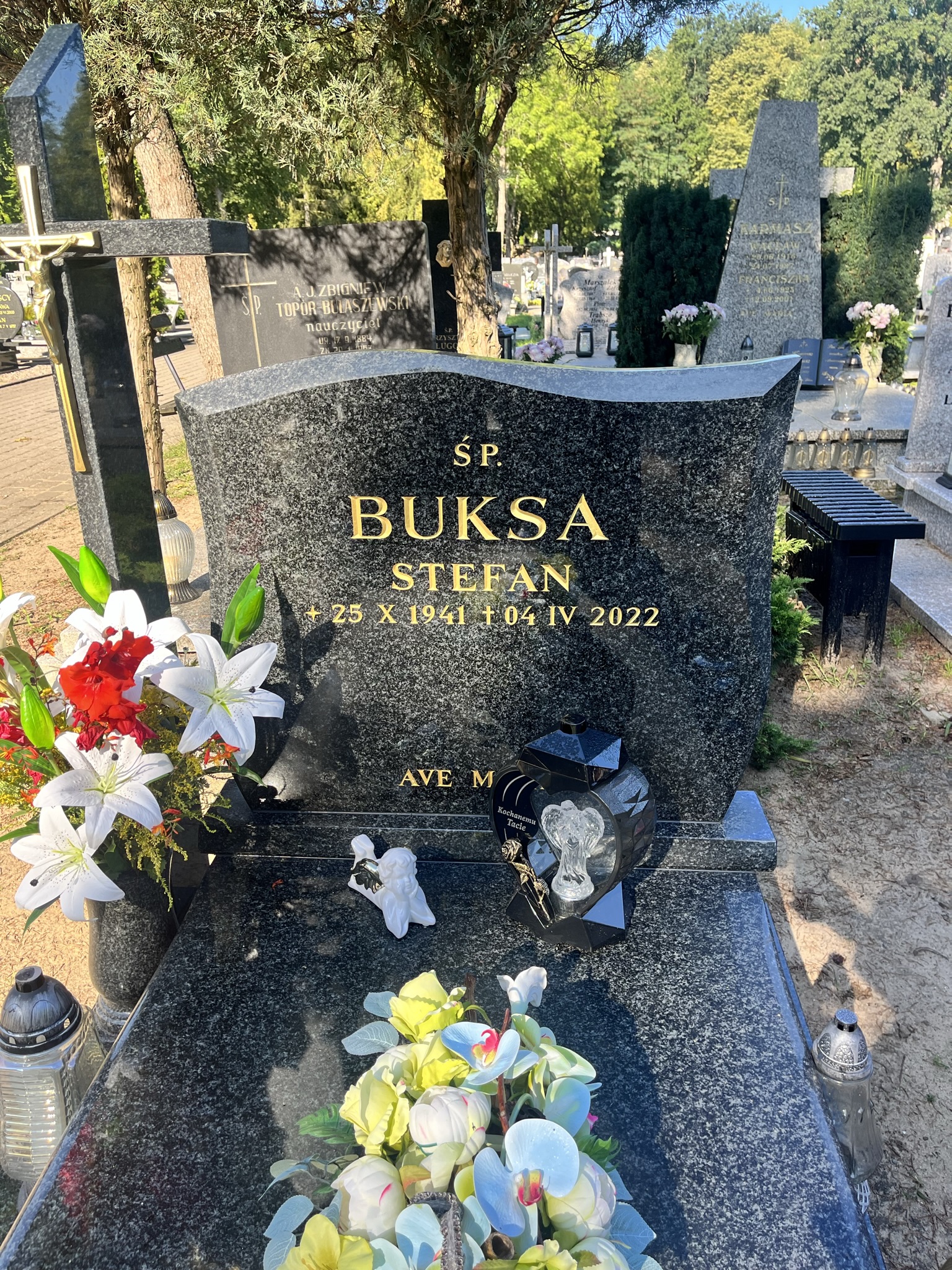 Stefan Buksa 1941 Łobez - Grobonet - Wyszukiwarka osób pochowanych