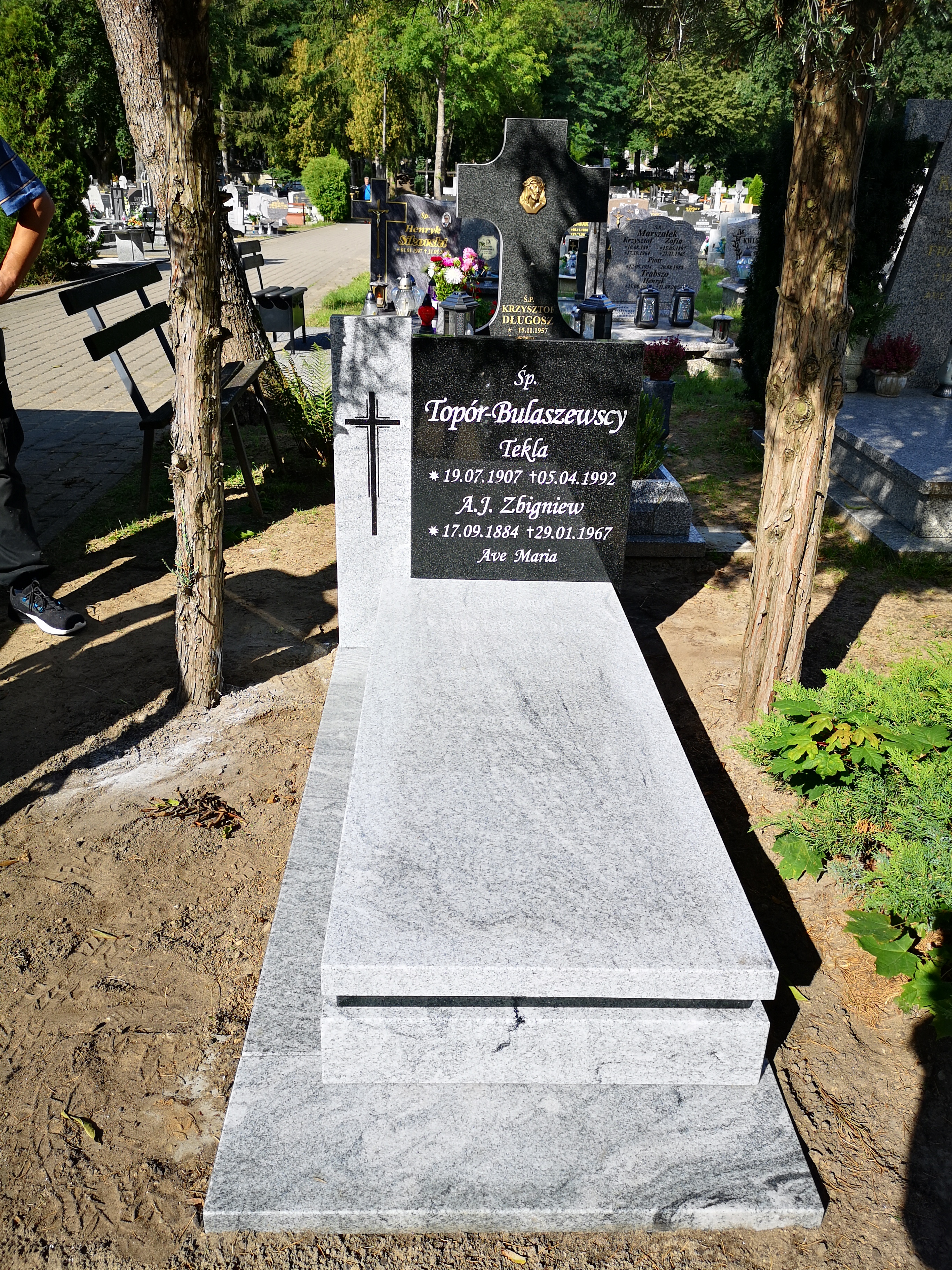 Grób Zbigniew Topór Bulaszewski