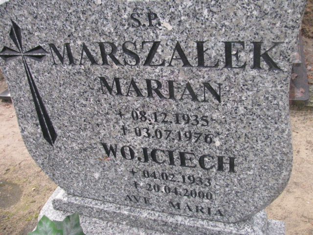 Marcin Marszałek 1903 Łobez - Grobonet - Wyszukiwarka osób pochowanych