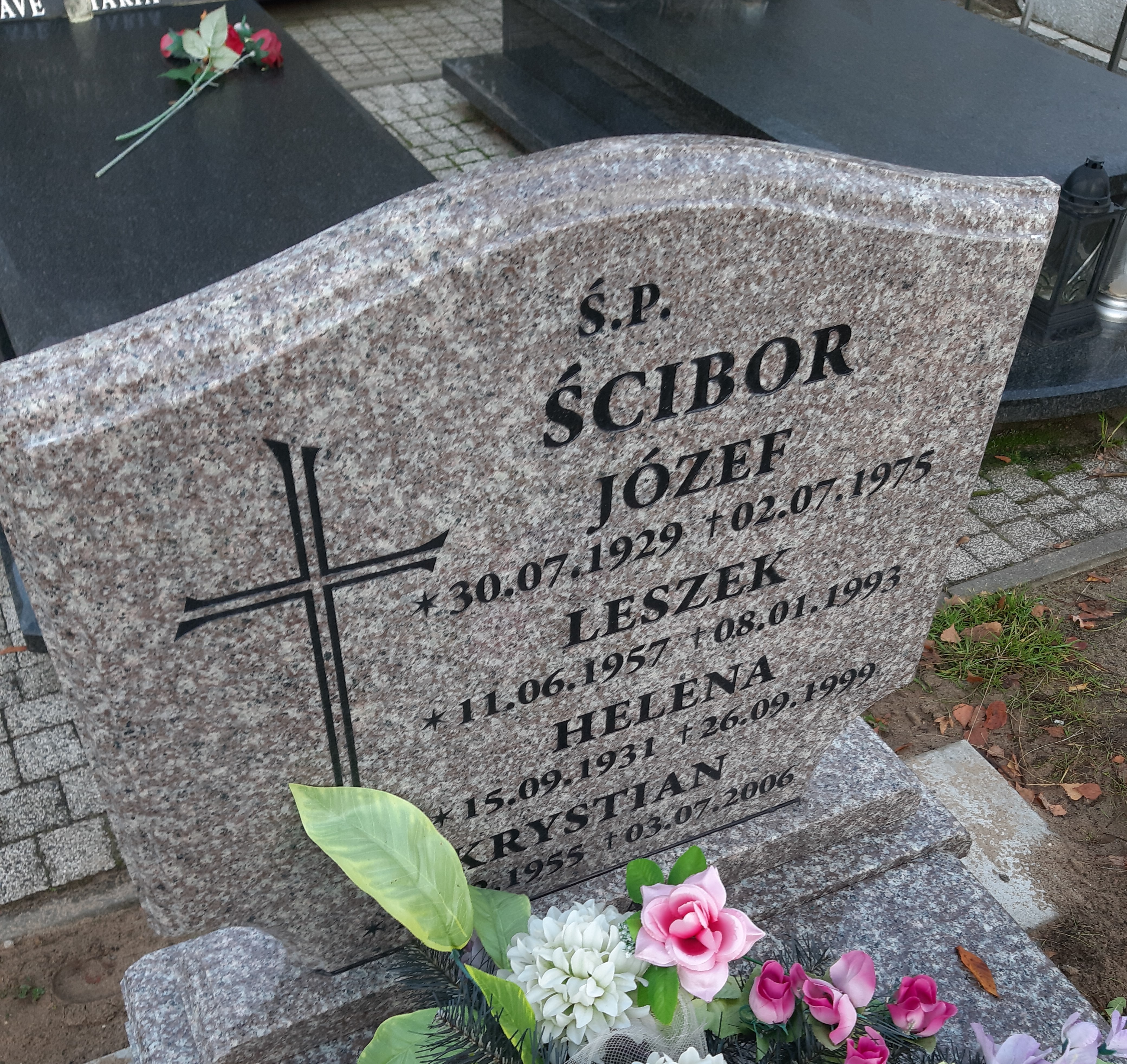 Krystian Ścibor 1955 Łobez - Grobonet - Wyszukiwarka osób pochowanych