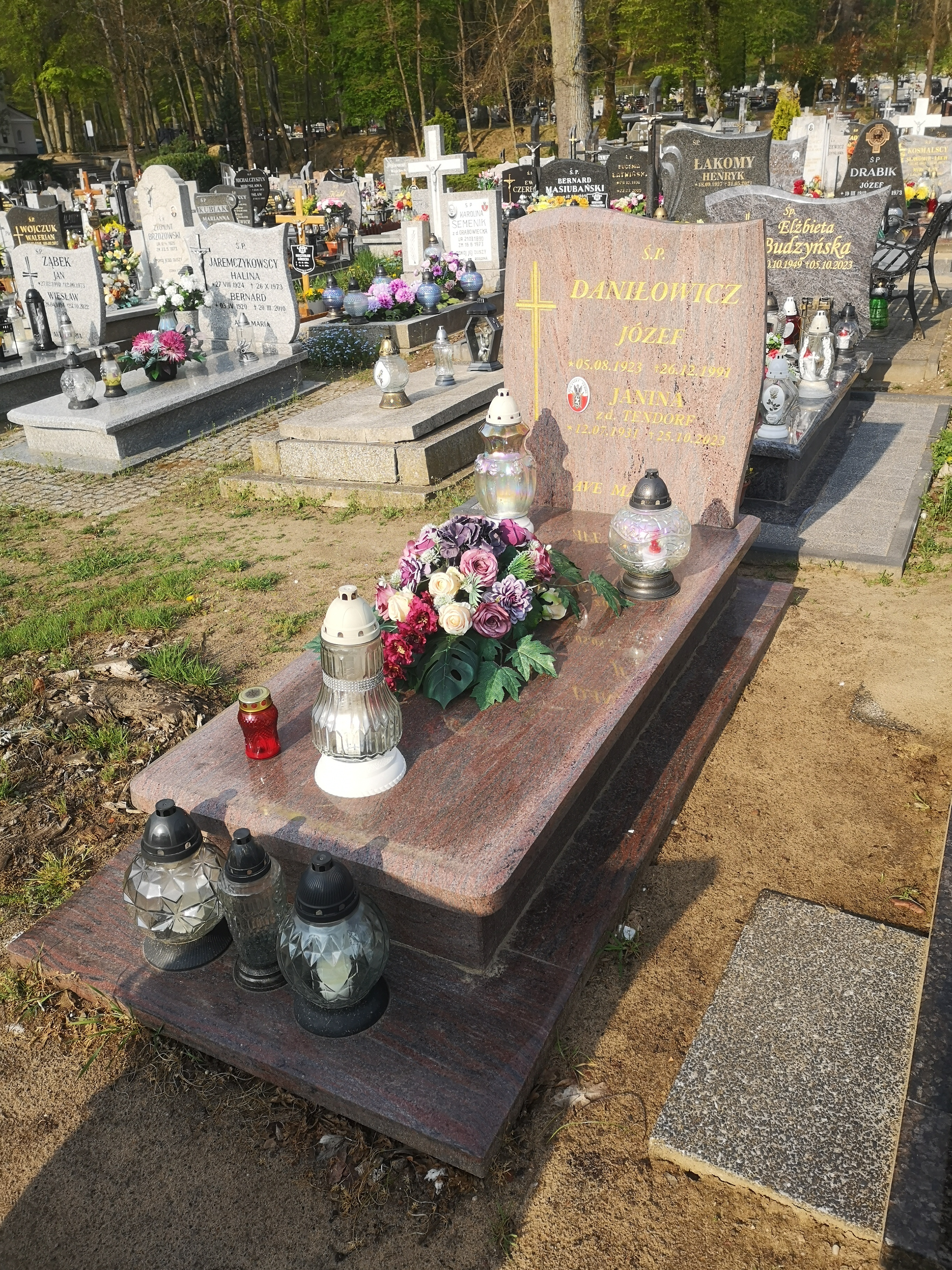 Józef Daniłowicz 1923 Łobez - Grobonet - Wyszukiwarka osób pochowanych