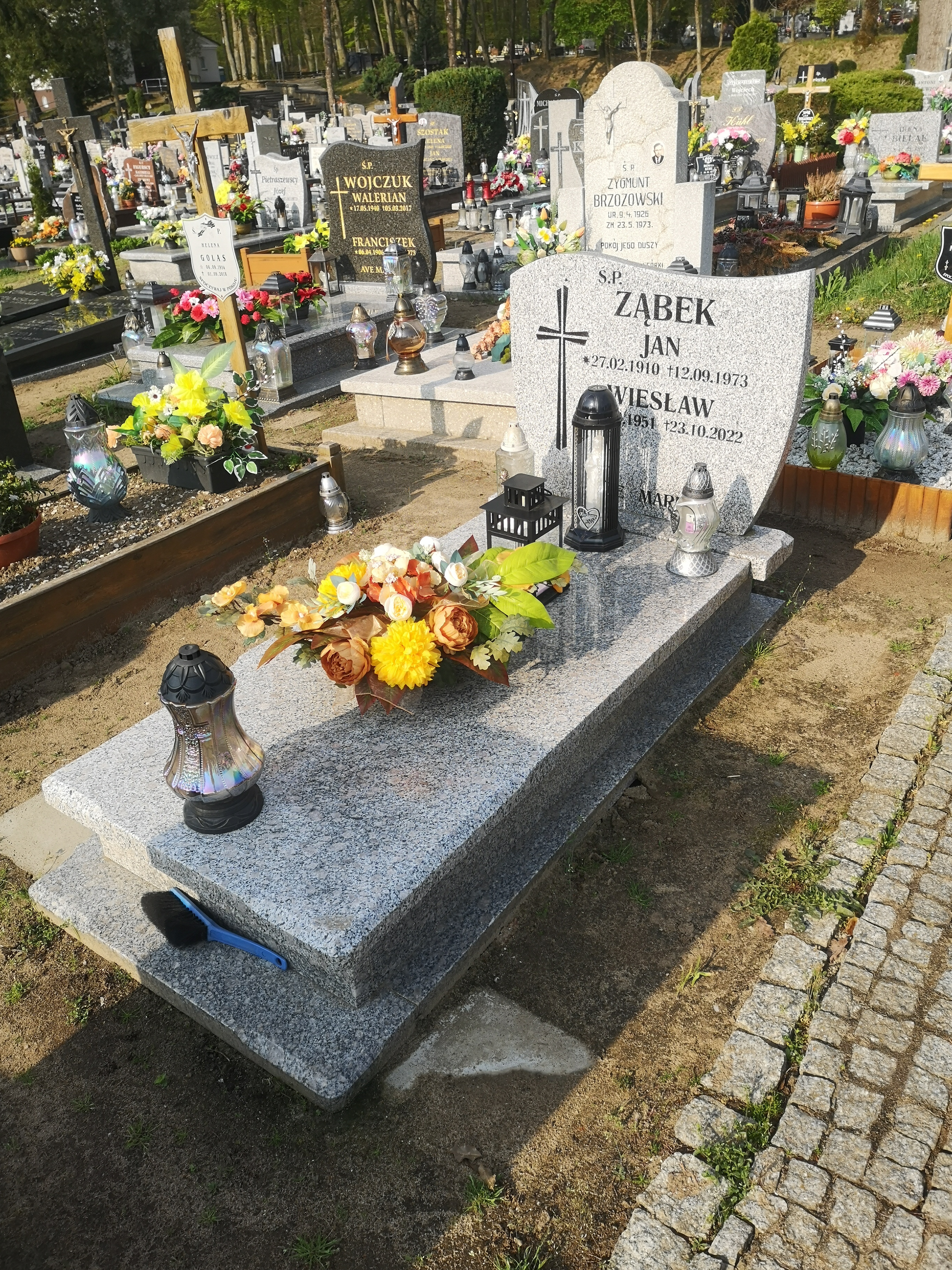 Jan Ząbek 1910 Łobez - Grobonet - Wyszukiwarka osób pochowanych