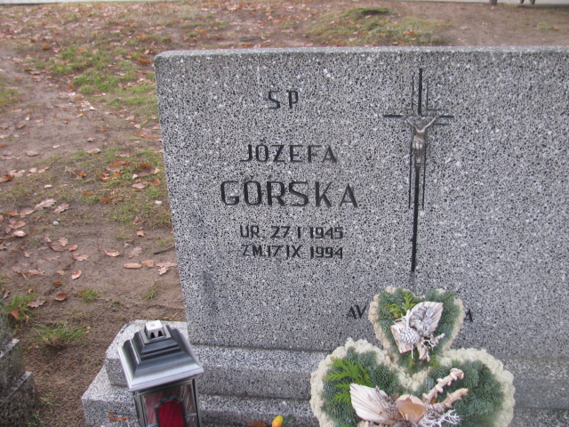 Józefa Górska 1945 Łobez - Grobonet - Wyszukiwarka osób pochowanych