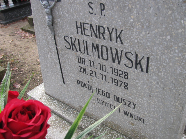 Henryk Skulmowski 1928 Łobez - Grobonet - Wyszukiwarka osób pochowanych