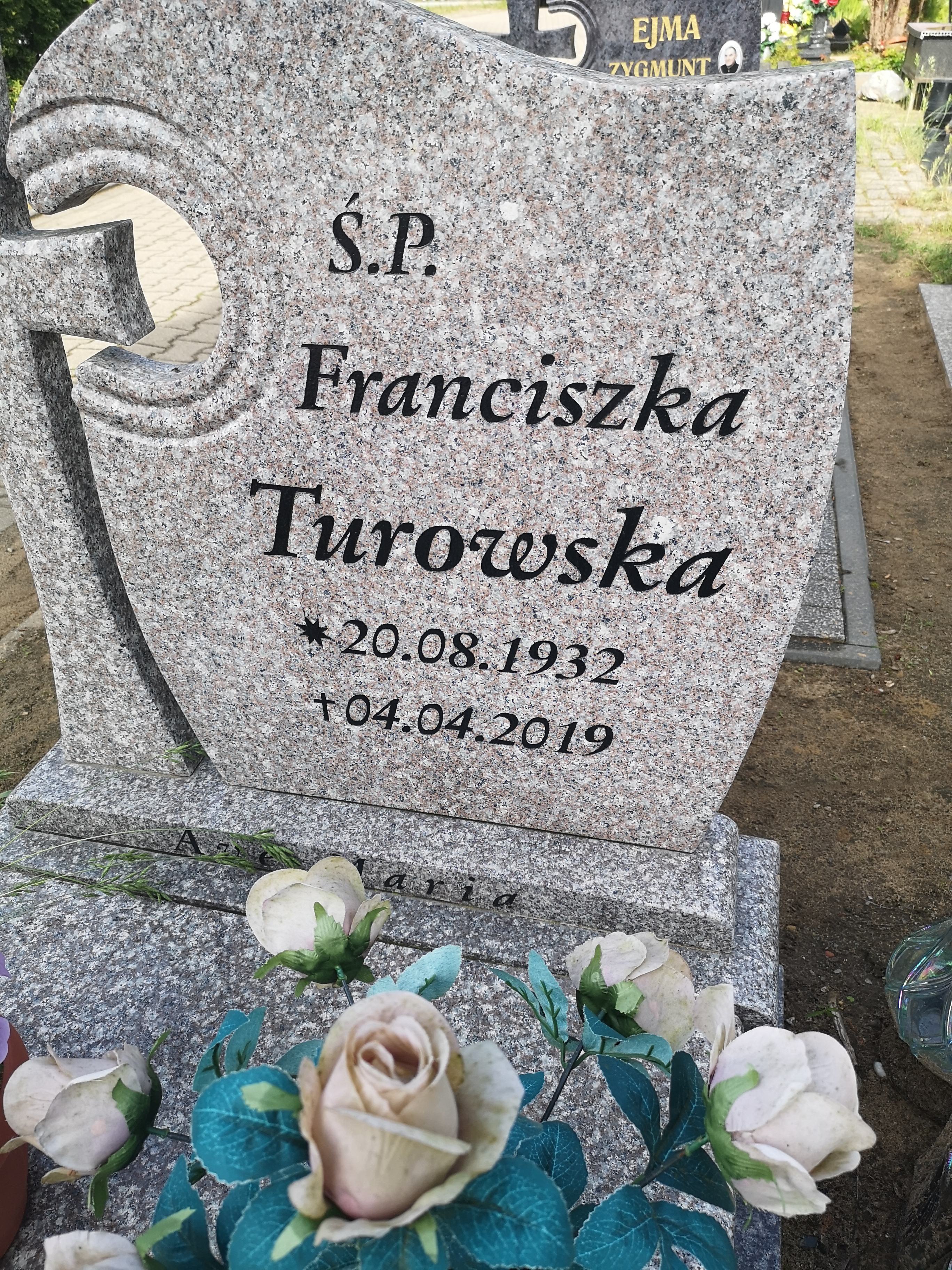 Franciszka Turowska 1932 Łobez - Grobonet - Wyszukiwarka osób pochowanych