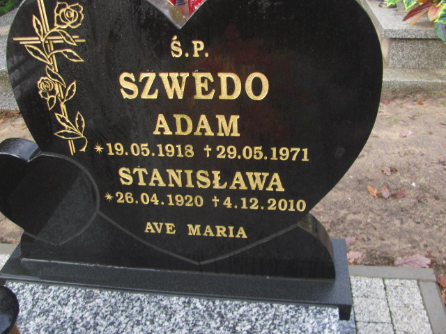 Stanisława Szwedo 1920 Łobez - Grobonet - Wyszukiwarka osób pochowanych