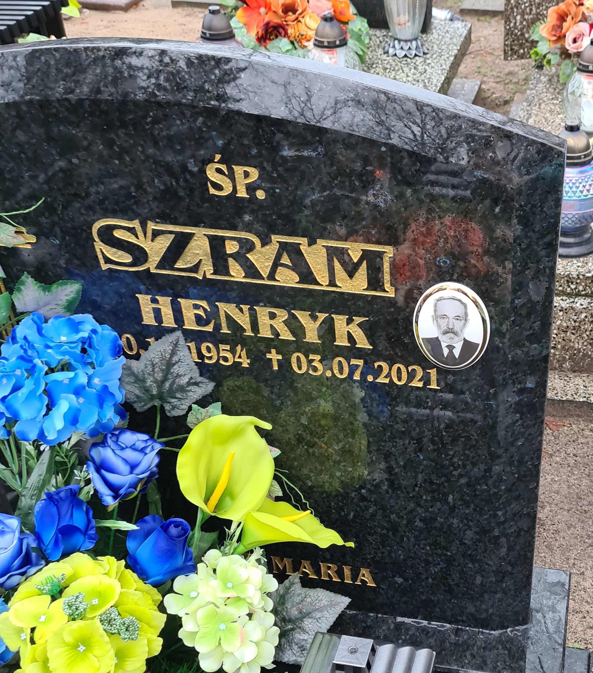 Henryk Szram 1954 Łobez - Grobonet - Wyszukiwarka osób pochowanych