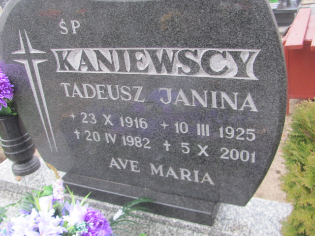 Roman Kaniewski 1949 Łobez - Grobonet - Wyszukiwarka osób pochowanych