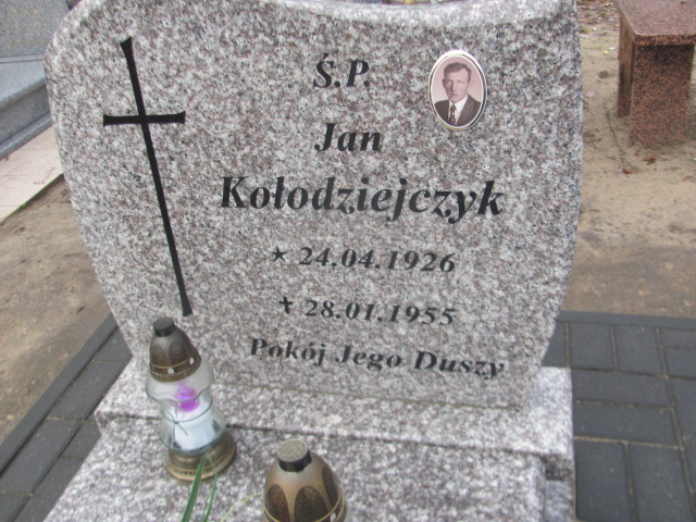 Jan Kołodziejczyk 1926 Łobez - Grobonet - Wyszukiwarka osób pochowanych