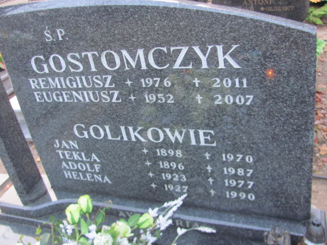 Remigiusz Gostomczyk 1976 Łobez - Grobonet - Wyszukiwarka osób pochowanych