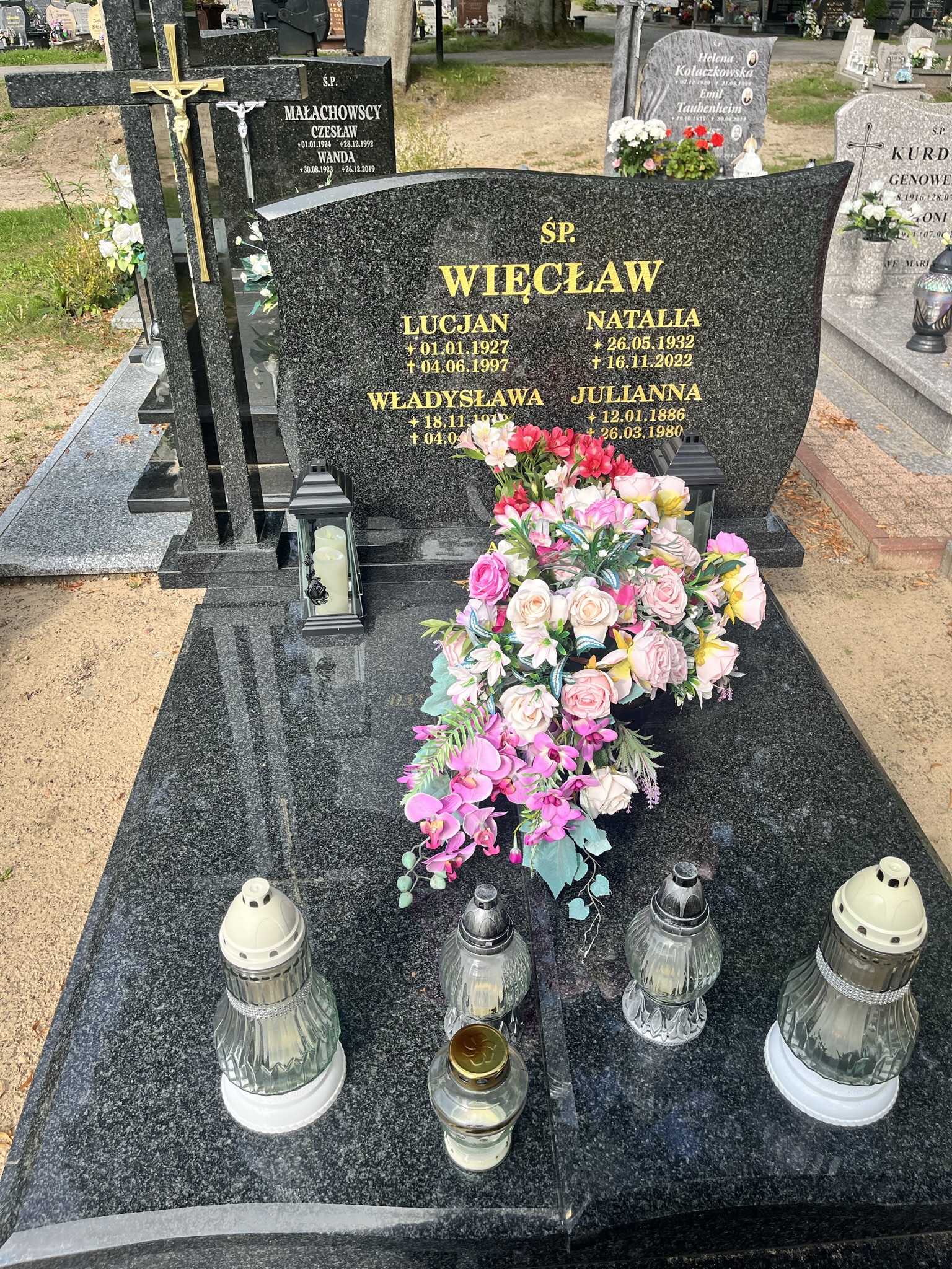 Władysława Więcław 1919 Łobez - Grobonet - Wyszukiwarka osób pochowanych