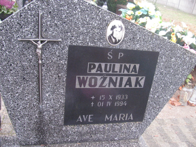Paulina Woźniak 1933 Łobez - Grobonet - Wyszukiwarka osób pochowanych