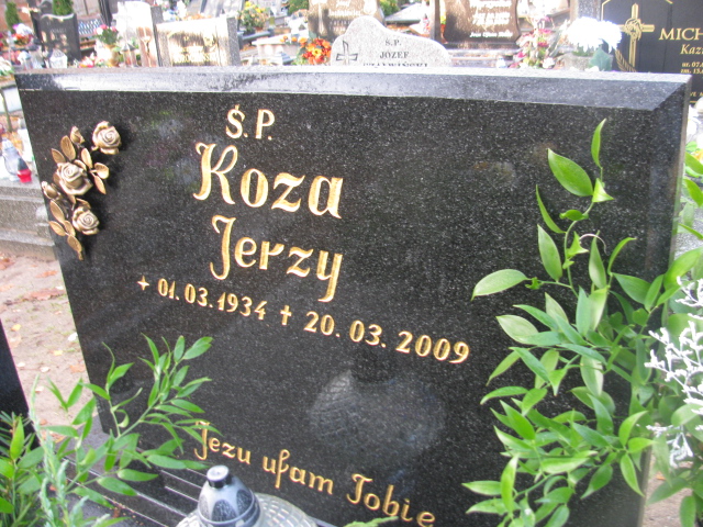 Jerzy Koza 1934 Łobez - Grobonet - Wyszukiwarka osób pochowanych