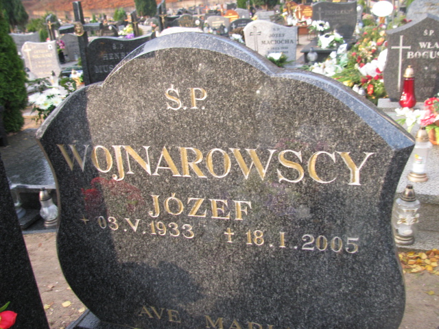 Józef Wojnarowski 1933 Łobez - Grobonet - Wyszukiwarka osób pochowanych
