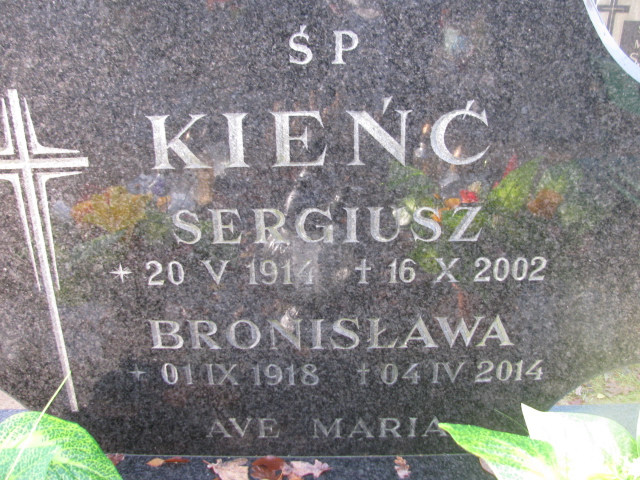 Bronisława Kieńć 1918 Łobez - Grobonet - Wyszukiwarka osób pochowanych