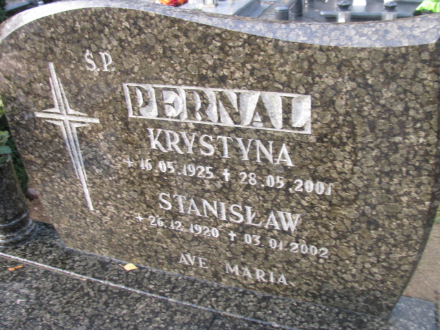 Stanisław Pernal 1920 Łobez - Grobonet - Wyszukiwarka osób pochowanych