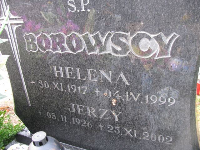 Helena Borowska 1917 Łobez - Grobonet - Wyszukiwarka osób pochowanych