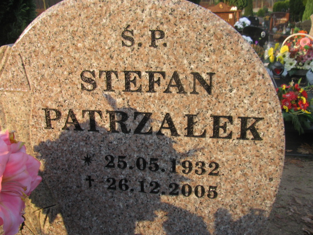 Stefan Patrzałek 1932 Łobez - Grobonet - Wyszukiwarka osób pochowanych