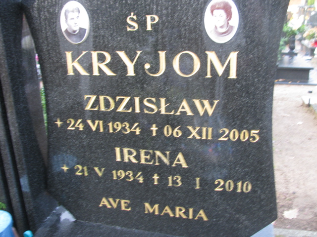  Kryjom 1934 Łobez - Grobonet - Wyszukiwarka osób pochowanych