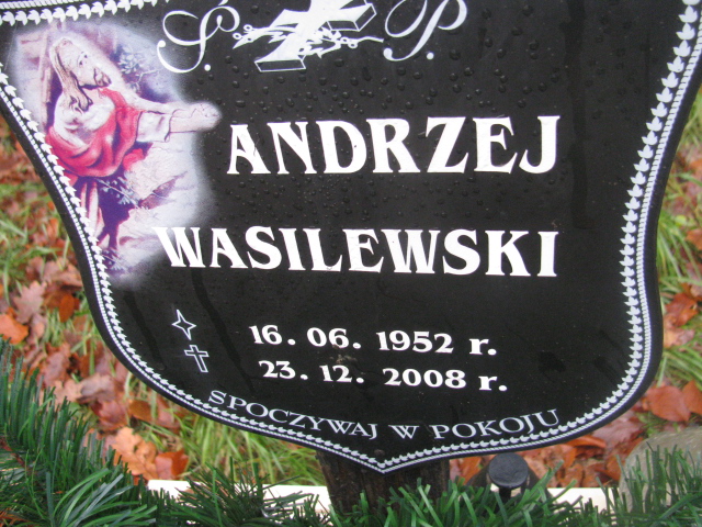 Andrzej Wasilewski 1952 Łobez - Grobonet - Wyszukiwarka osób pochowanych