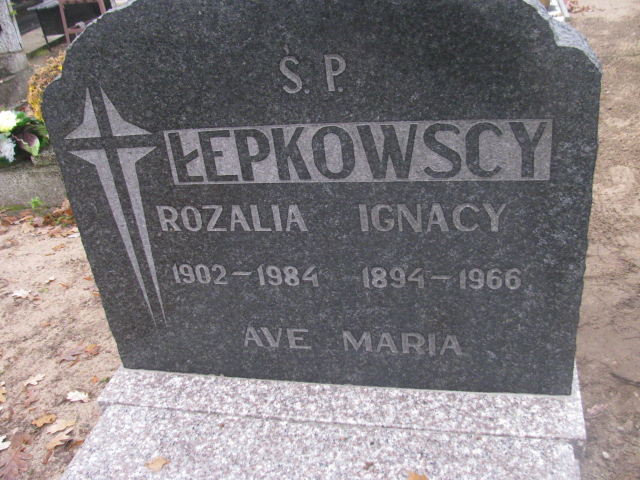 Ignacy Łepkowski 1894 Łobez - Grobonet - Wyszukiwarka osób pochowanych