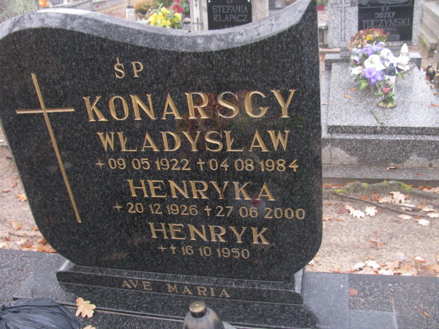 Henryk Konarski 1950 Łobez - Grobonet - Wyszukiwarka osób pochowanych