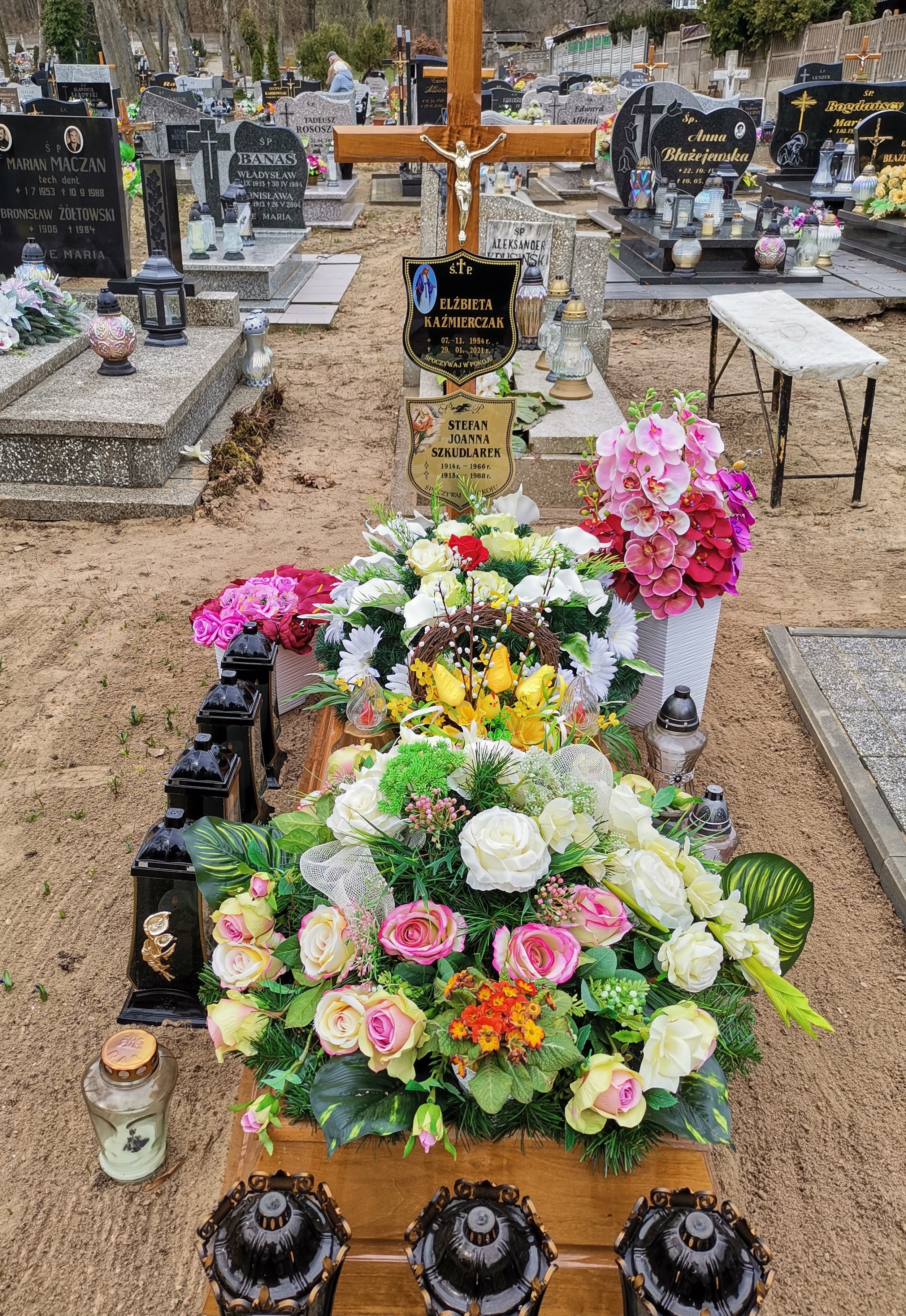 Elżbieta Kaźmierczak 1954 Łobez - Grobonet - Wyszukiwarka osób pochowanych