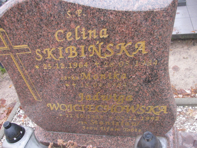 Monika Maria Skibińska 1984 Łobez - Grobonet - Wyszukiwarka osób pochowanych