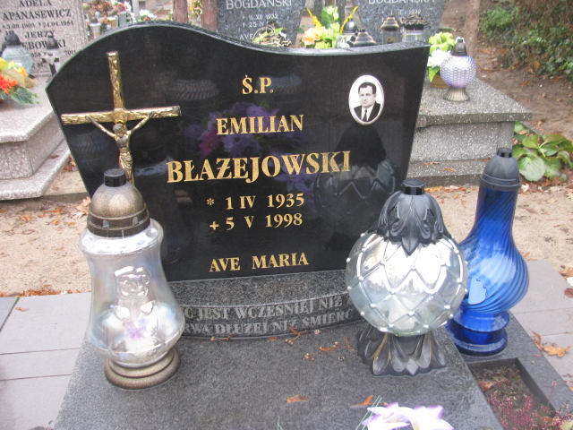 Emilian Błażejowski 1935 Łobez - Grobonet - Wyszukiwarka osób pochowanych