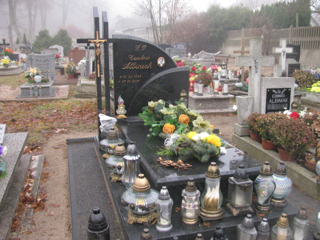 Grób Czesław Albiniak