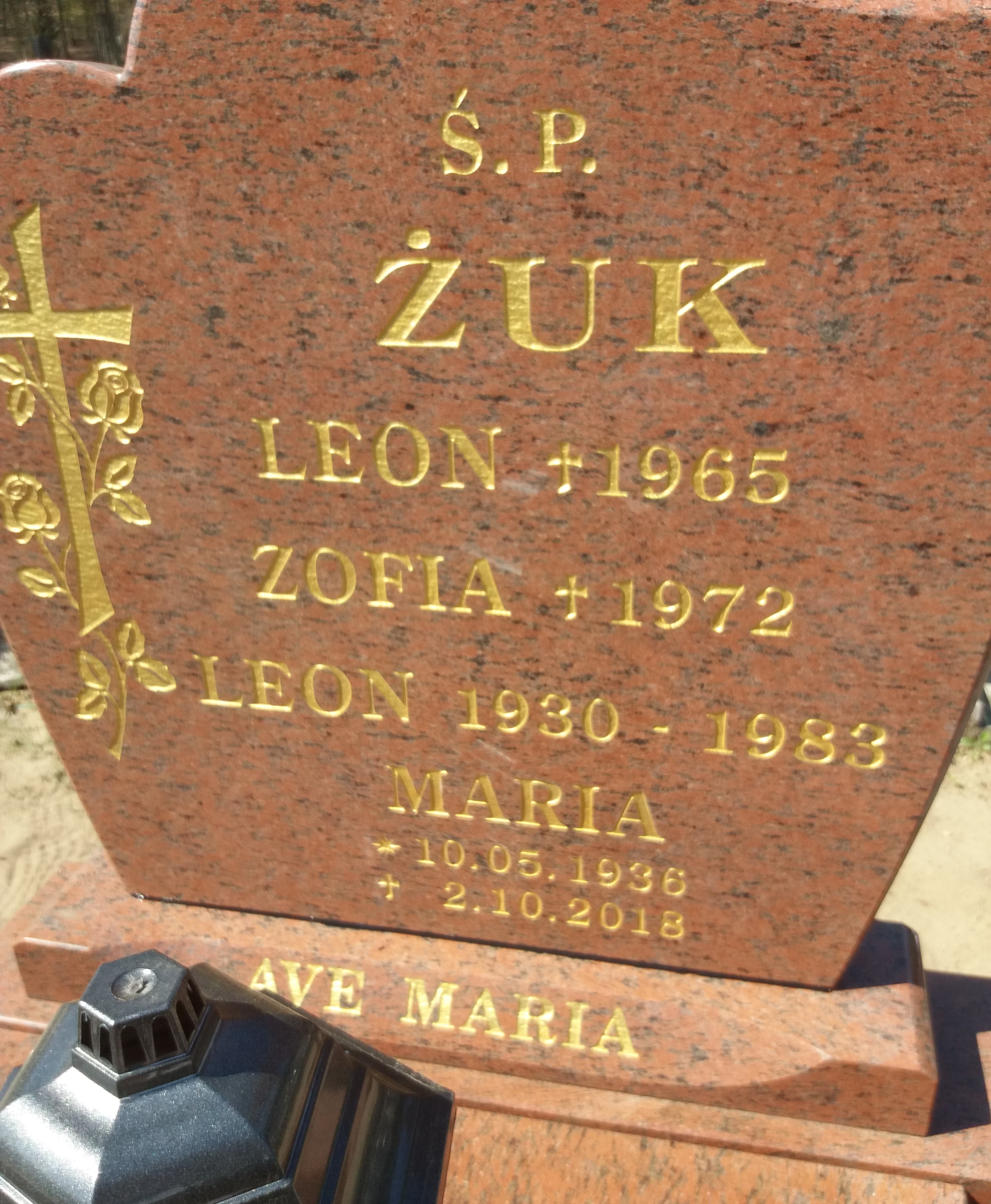 Leon Żuk Łobez - Grobonet - Wyszukiwarka osób pochowanych