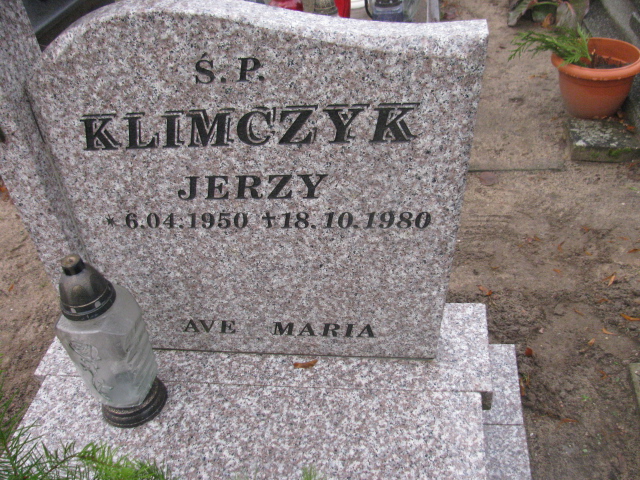 Jerzy Klimczyk 1950 Łobez - Grobonet - Wyszukiwarka osób pochowanych